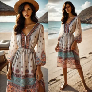 Beach dress women's clothing