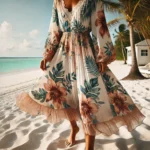 Beach dress women's clothing