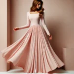 long sleeve maxi dress formal