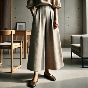 crop wide leg pants