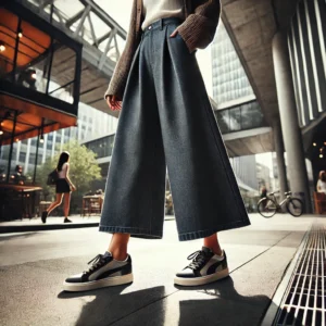 crop wide leg pants