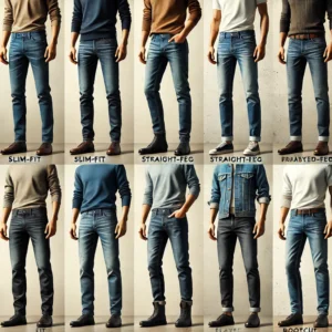 types of jeans for men