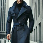 trench wool coat mens