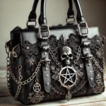 goth hand bags