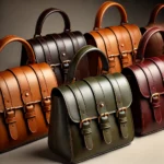 women shell cordovan leather bag