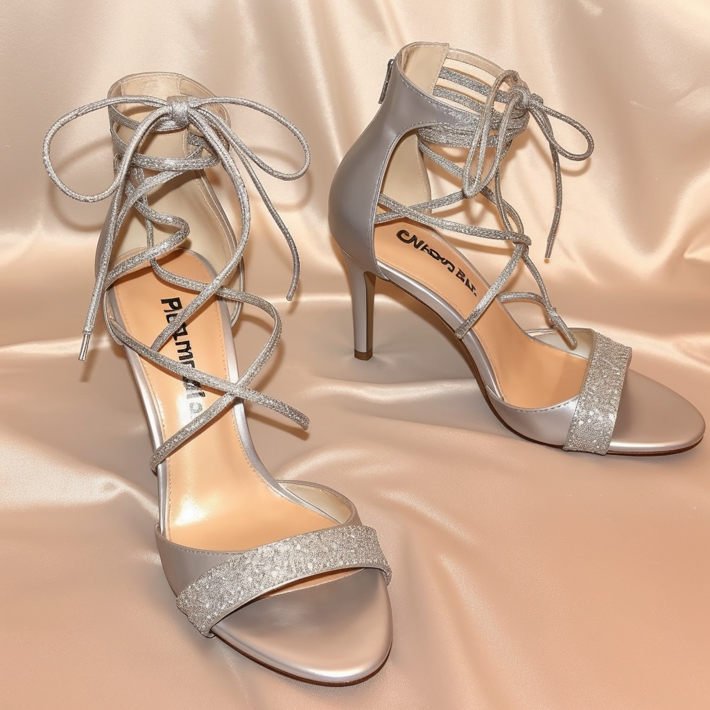 Silver Lace Up Heels Stylish and Comfortable Silver Lace Up Heels for Every Occasion